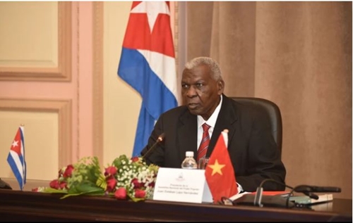 Chủ tịch Quốc hội chính quyền nhân dân Cuba Esteban Lazo Hernandez sắp thăm Việt Nam